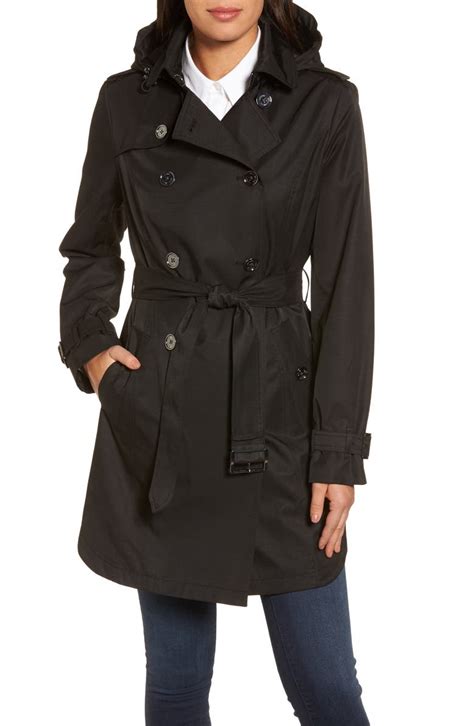 michael kors herren glanz jacke|michael kors trench jacket.